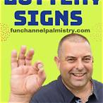 signs before winning lottery